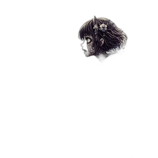 hair, creature, mask, animal transparent PNG cut-out