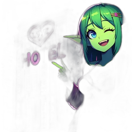 mask, staff, face, creature transparent PNG cut-out