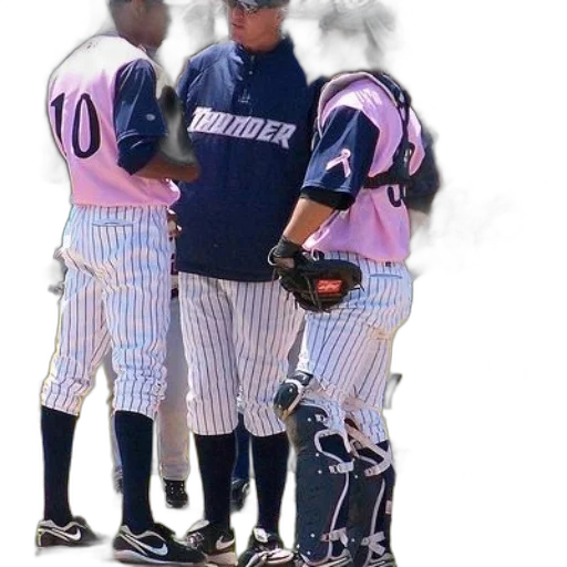 baseball, player, wearing, number transparent PNG cut-out