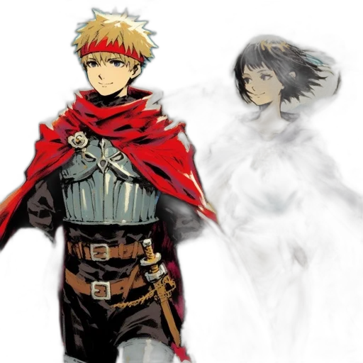 concept art, comic book art, fantasy art, anime transparent PNG cut-out