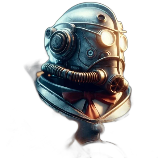 mask, robot, face, creature transparent PNG cut-out