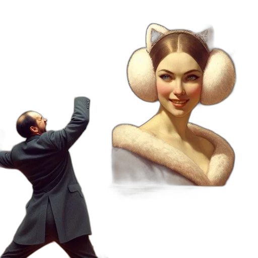 staff, mask, face, concept art transparent PNG cut-out