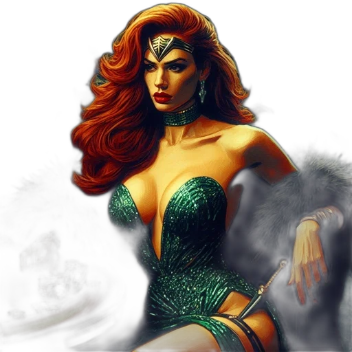 jewelry, fantasy art, comic book art, concept art transparent PNG cut-out