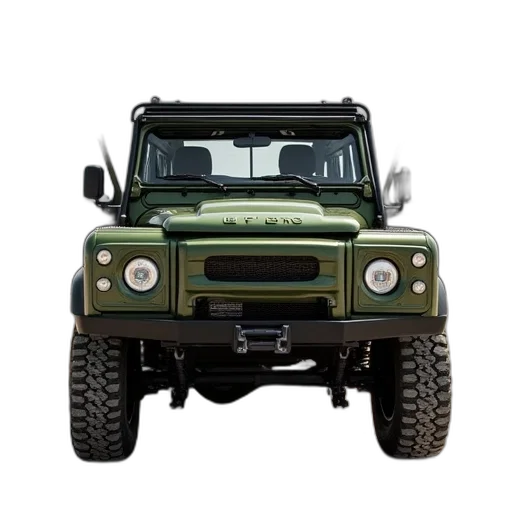 can, defender, cab, back transparent PNG cut-out