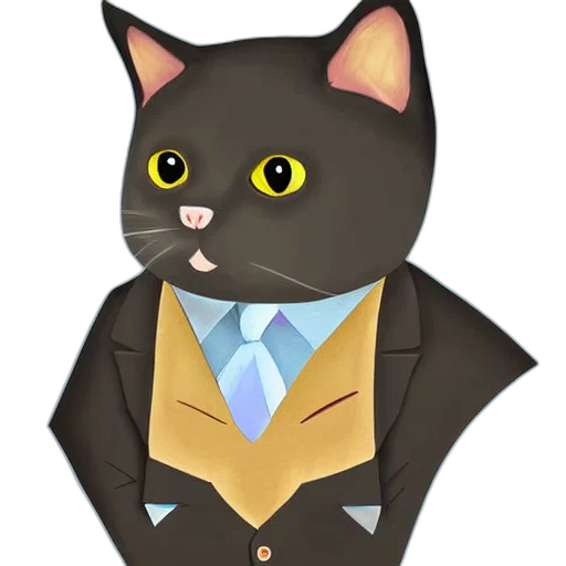 staff, animal, jacket, 3d render transparent PNG cut-out