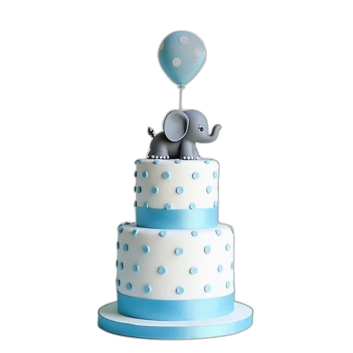3d render, blue, pastel, baby transparent PNG cut-out