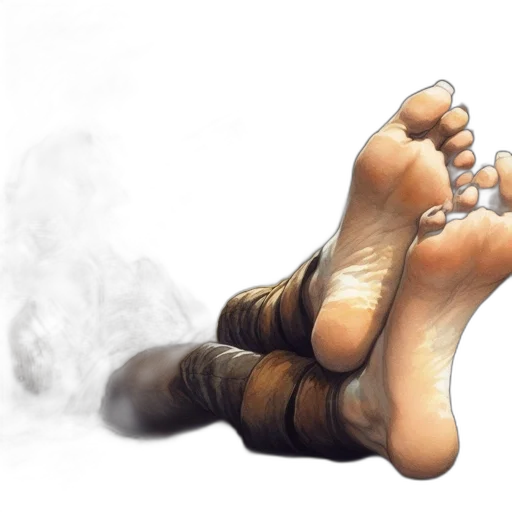 shoes, weapon, photorealistic, concept art transparent PNG cut-out