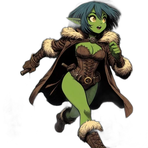 concept art, comic book art, fantasy art, pixel art transparent PNG cut-out