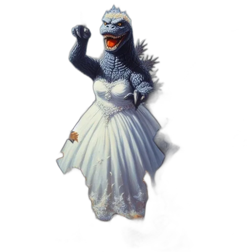 dress, mask, creature, animal transparent PNG cut-out