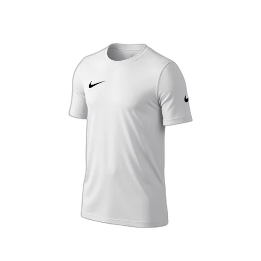 white, nike, t-shirt, black transparent PNG cut-out