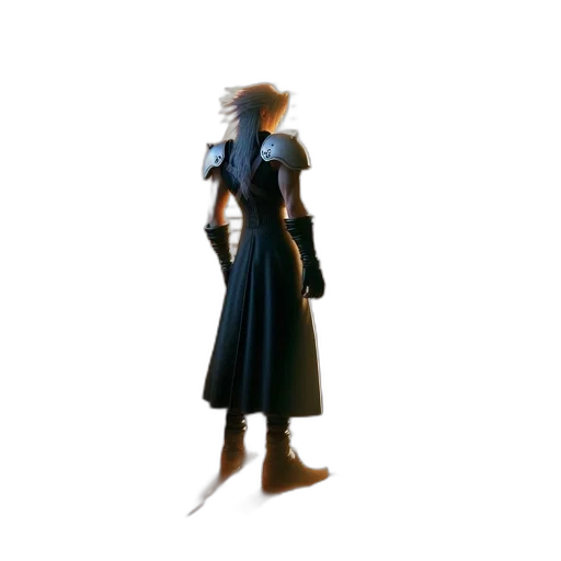 dress, staff, sword, weapon transparent PNG cut-out