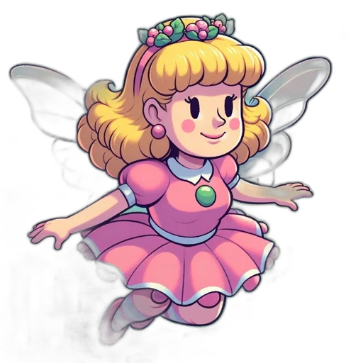 dress, crown, staff, concept art transparent PNG cut-out