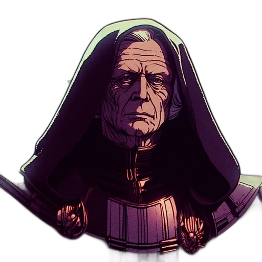 staff, face, mask, crown transparent PNG cut-out