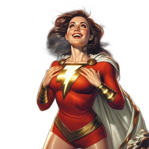 comic book art, concept art, fantasy art, female transparent PNG cut-out