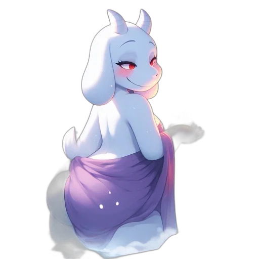 dress, creature, staff, animal transparent PNG cut-out