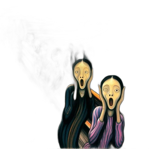 mask, face, concept art, photorealistic transparent PNG cut-out