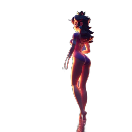 dress, robot, crown, creature transparent PNG cut-out
