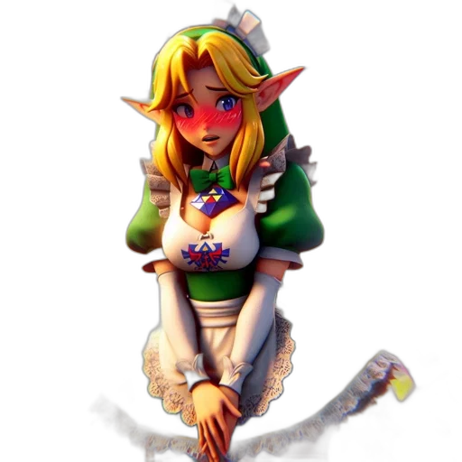 staff, dress, weapon, face transparent PNG cut-out