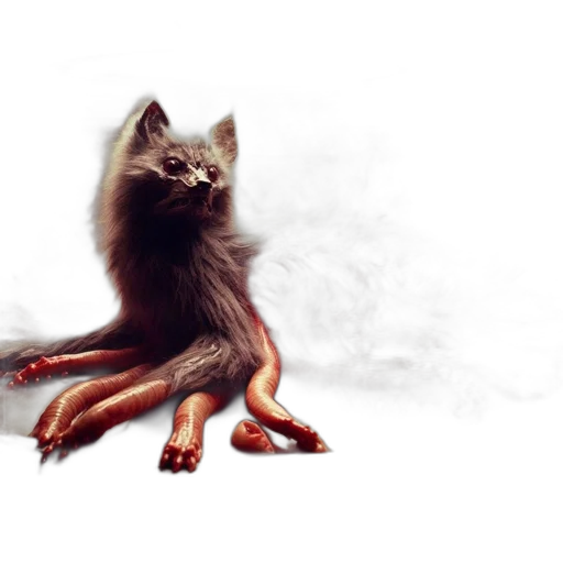 creature, animal, staff, dragon transparent PNG cut-out