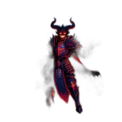 dragon, mask, staff, fantasy art transparent PNG cut-out