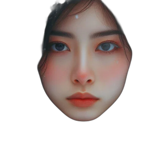 face, mask, robot, creature transparent PNG cut-out