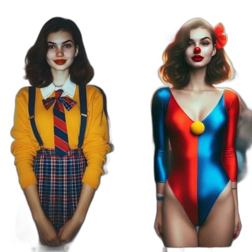dress, concept art, comic book art, pixel art transparent PNG cut-out