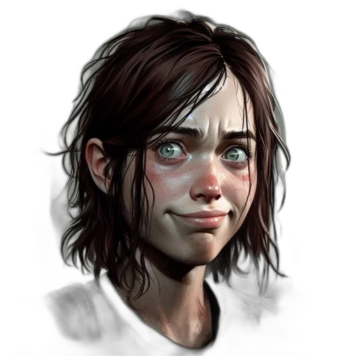 face, staff, creature, concept art transparent PNG cut-out