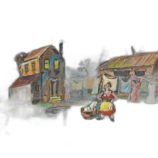 concept art, watercolor, fantasy art, 3d render transparent PNG cut-out