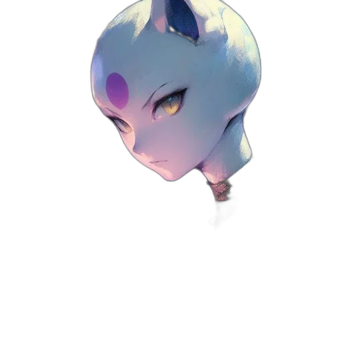 mask, creature, staff, face transparent PNG cut-out
