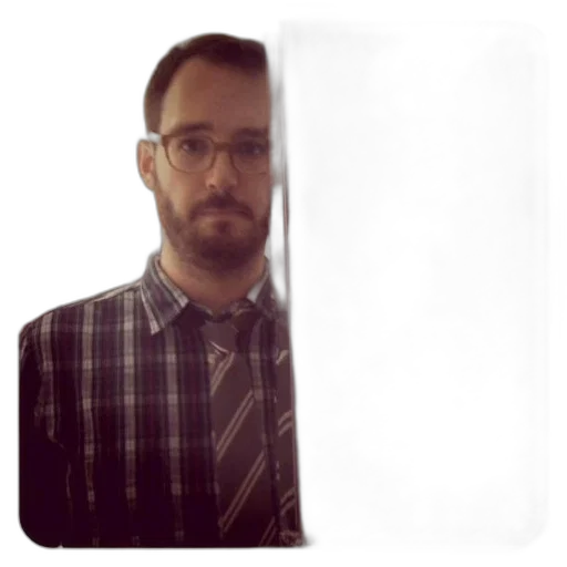 staff, jacket, face, robot transparent PNG cut-out
