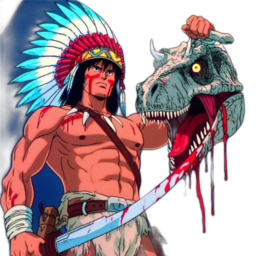 weapon, sword, animal, fantasy art transparent PNG cut-out