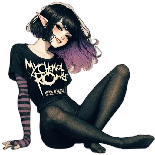 hair, cartoon, photorealistic, fantasy art transparent PNG cut-out
