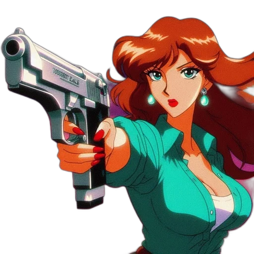 weapon, cartoon, comic book art, concept art transparent PNG cut-out