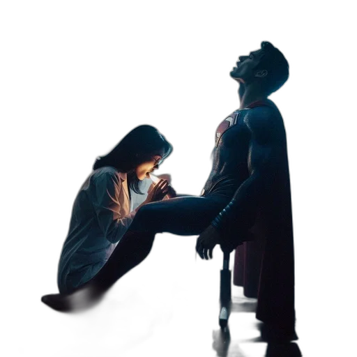 concept art, comic book art, outer space, fire transparent PNG cut-out