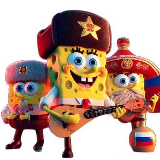 hat, staff, crown, robot transparent PNG cut-out