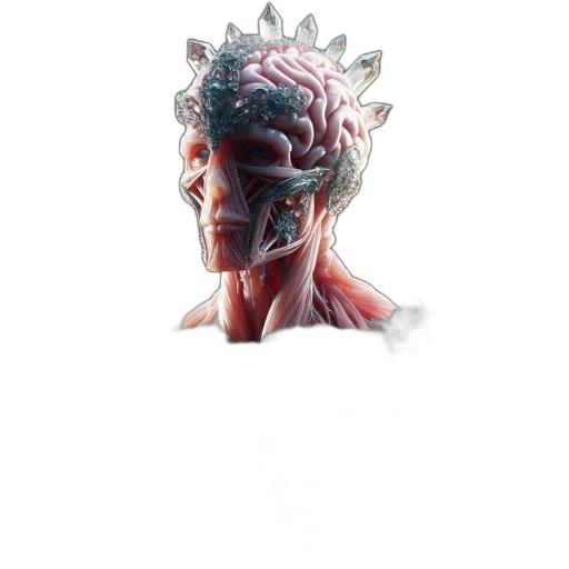 crown, face, creature, mask transparent PNG cut-out