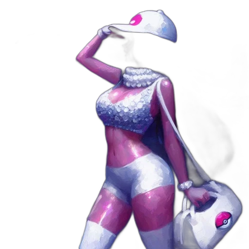 dress, robot, staff, concept art transparent PNG cut-out