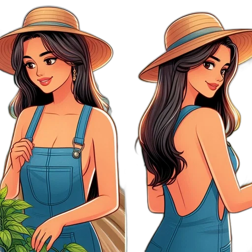 cartoon, concept art, photorealistic, fantasy art transparent PNG cut-out