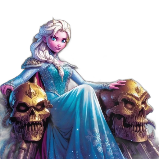 concept art, fantasy art, comic book art, pixel art transparent PNG cut-out