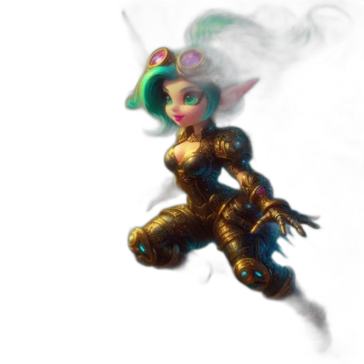 robot, dragon, weapon, staff transparent PNG cut-out