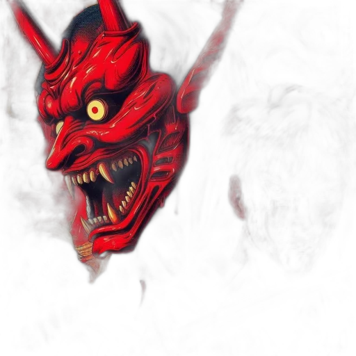 dragon, mask, creature, face transparent PNG cut-out