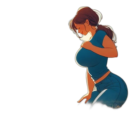 dress, concept art, comic book art, cartoon transparent PNG cut-out
