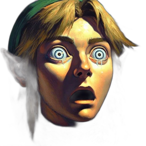 face, mask, creature, staff transparent PNG cut-out