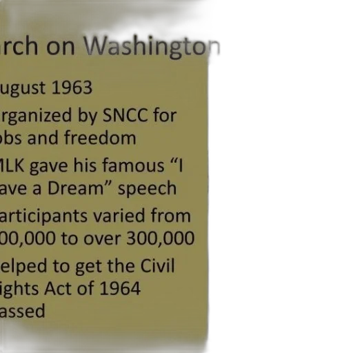 slide, about, march, washington transparent PNG cut-out