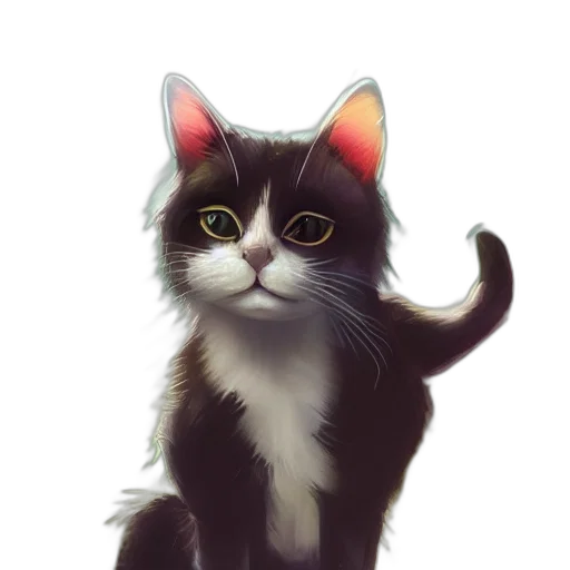 staff, animal, creature, photorealistic transparent PNG cut-out
