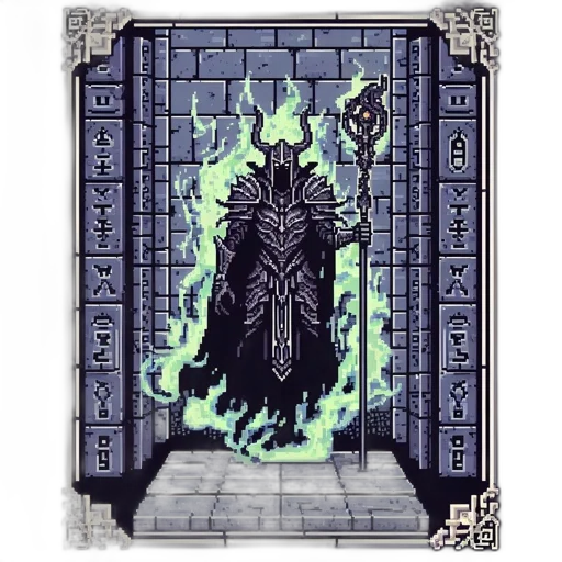 dragon, sword, staff, mask transparent PNG cut-out