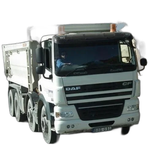 photorealistic, 3d render, white, daf transparent PNG cut-out