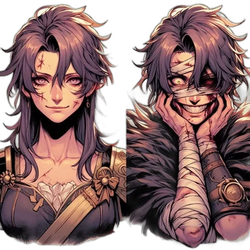 mask, face, concept art, fantasy art transparent PNG cut-out