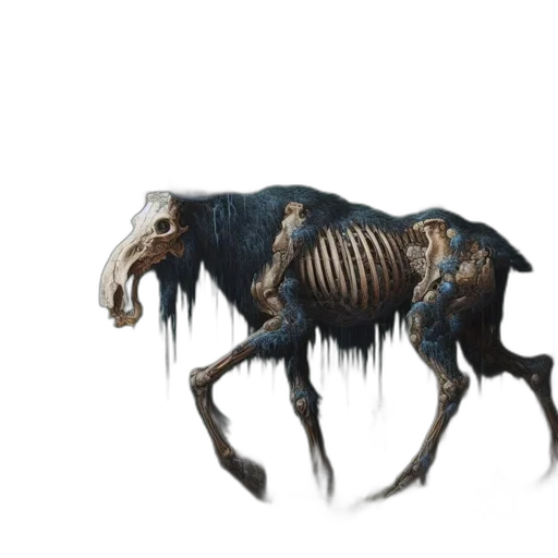 creature, animal, dragon, hair transparent PNG cut-out