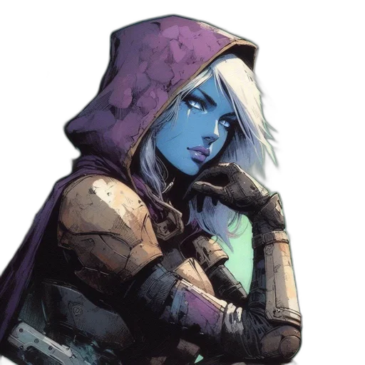 face, mask, robot, staff transparent PNG cut-out